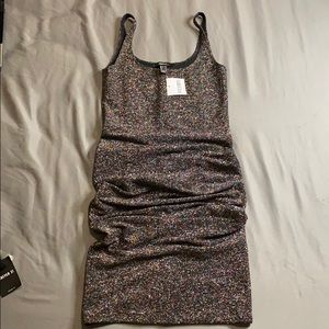 FOREVER 21 COLORFUL GLITTER DRESS